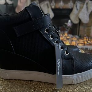 Aldo Black High-Top Sneakers